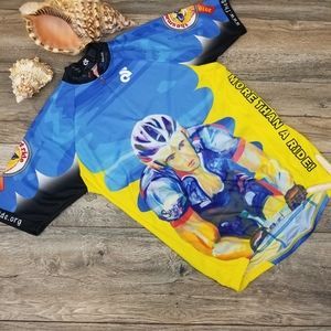 ST. PETE PRIDE Cycling Jersey 2010 LGBTQ Men's Sz M